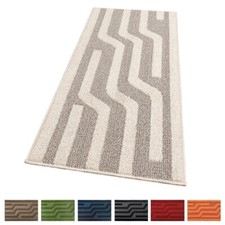 Tappeto Cucina A Righe 3D Morbido Bordato Corsia Ingresso Assorbente Antiscivolo