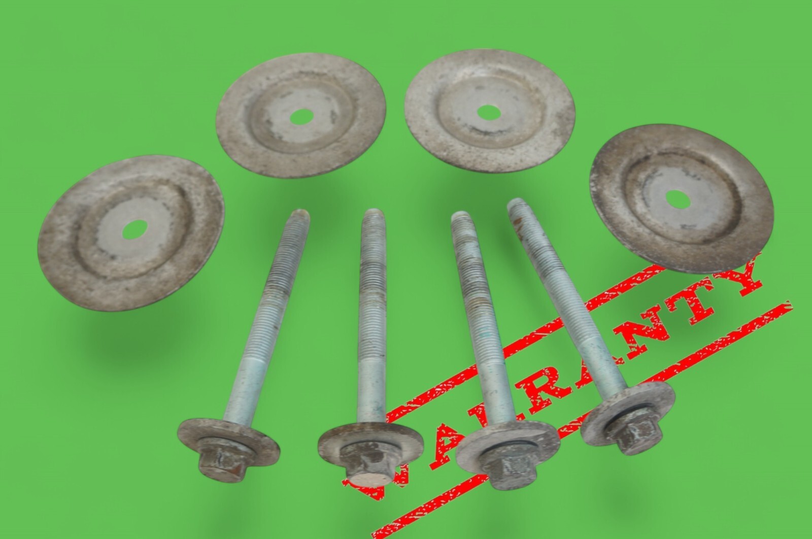 Oem 06-2012 Bentley Continental Flying Spur Rear Subframe Hardware Bolts Washers