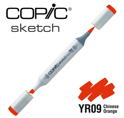Marqueur à l'alcool Copic Sketch YR09 Chinese Orange - Copic