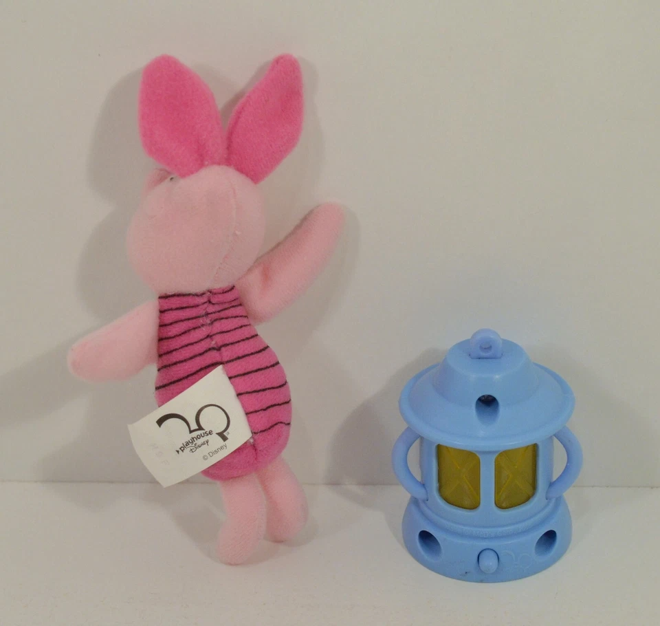 RARO 2005 Piglet 4" McDonald's EUROPA Figura de Peluche Disney Winnie The Pooh Foto 2 de 3