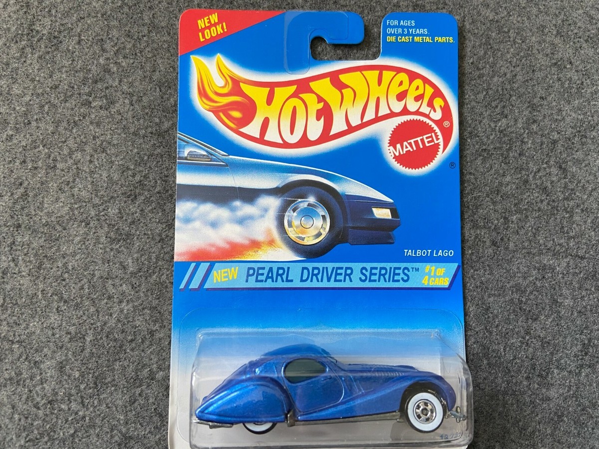 Hot Wheels 1994 Talbot Lago Pearl Driver - Blue Card Series 1/4, 1:64 Scale Die-Cast Car