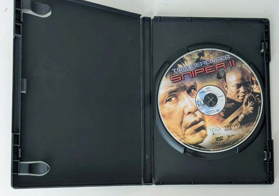 Sniper 2 DVD (2002) - Region 1 - FR/EN - VG+ (Tested) - Image 4 of 4