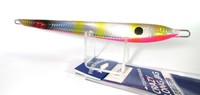 Fisherman Metal Jig Crazy Long 170 Grams Pink Yellow Zebra (0127) Fisherman Metal Jig Crazy Long 170 Grams Pink Yellow Zebra (0127)
