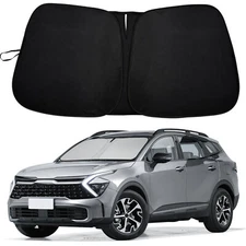 JJMY Car Windshield Sun Shade UV Rays Block Protector For Kia Sportage 2018-2022