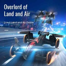 RC-Mini Drone Land And Air Dual-use RC Toy Car Four-axis
