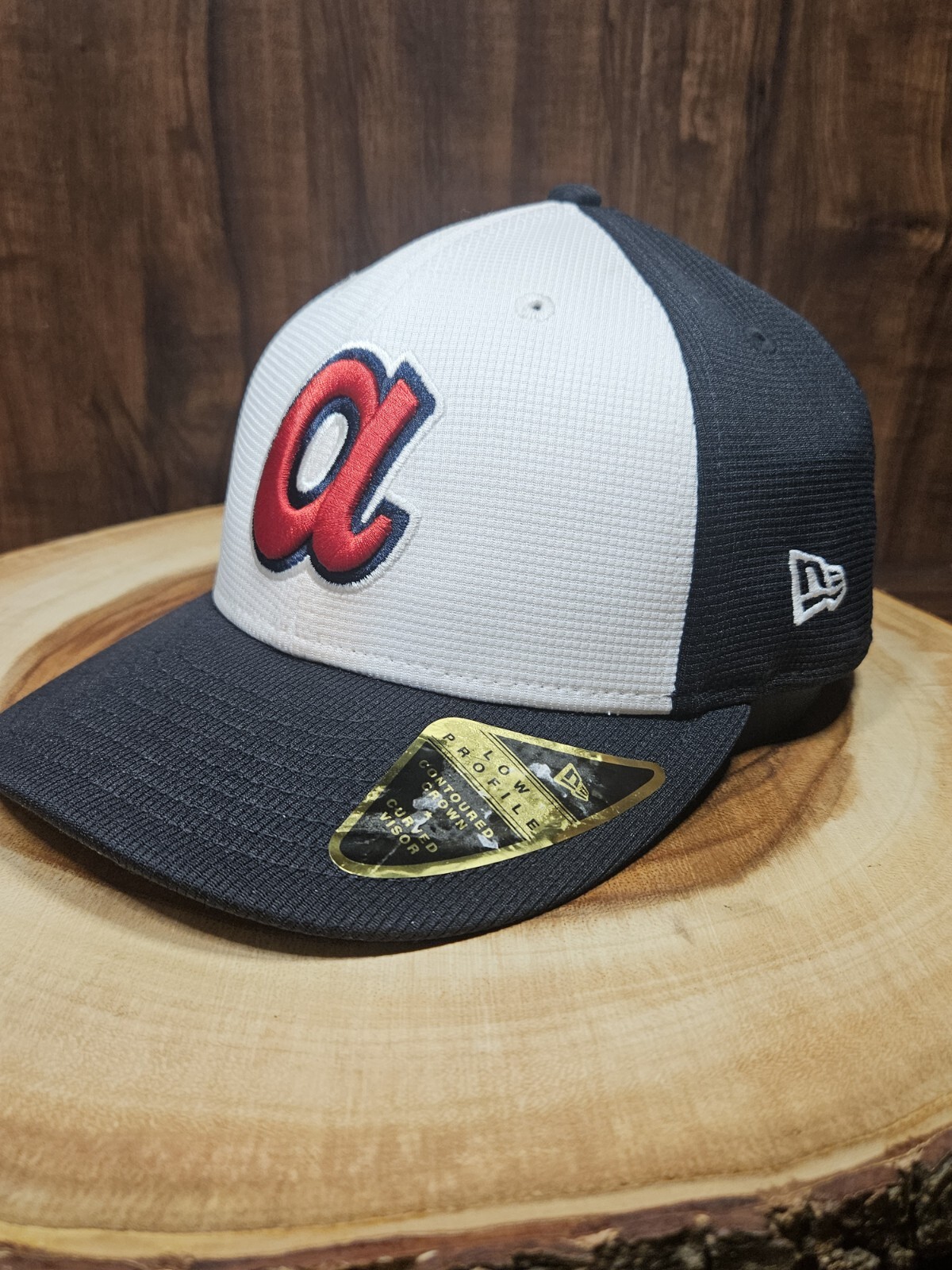 Atlanta Braves Retro MLB 59Fifty Fitted Cap Size 7 5/8 Baseball Hat