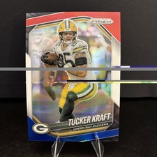 2025 Panini Prizm - Tucker Kraft #127 Red White & Blue Prizm