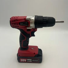 Avid Power ACD318-db 20V Cordless Drill Red Used B Condition