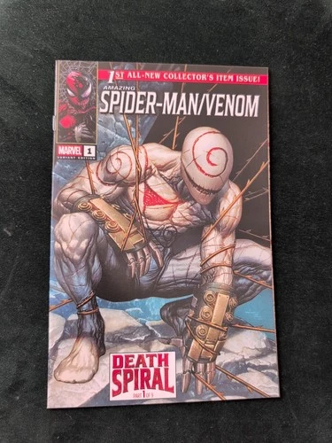 AMAZING SPIDER-MAN/VENOM #1 MICO SUAYAN MEGACON SPIDERMAN DEATH EXCLUSIVE 1
