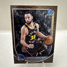 2025-26 Bowman Stephen Curry Chrome Reptilian Refractor #BCV-115 Warriors