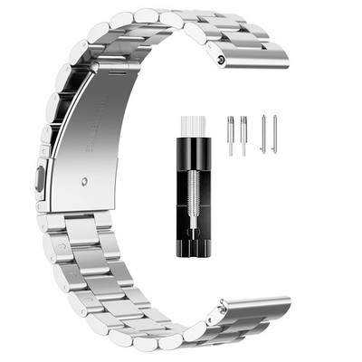 Stainless Steel Metal Band for Amazfit GTR 3/4 47mm Bracelet with Adjustment ...