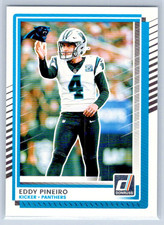 2025 Donruss Football - Eddie Pineiro - Carolina Panthers - Base - #37