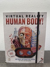 Virtual Reality Human Body ANATOMY Book Box Illustrated Interactive VR READ