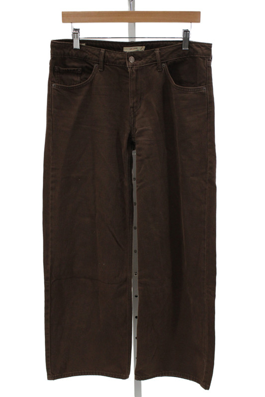 Levis Womens Wide-Leg Brown Jeans Mid-Rise 28in Size 29