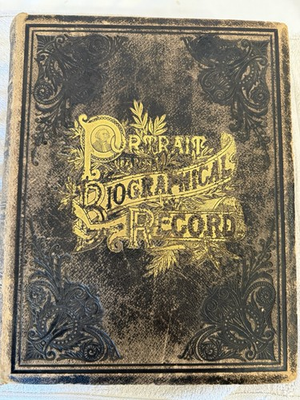 #ad ANTIQUE MICHIGAN BOOK PORTRAIT BIOGRAPHICAL RECORD KALAMAZOO ALLEGAN VANBUREN $124.51