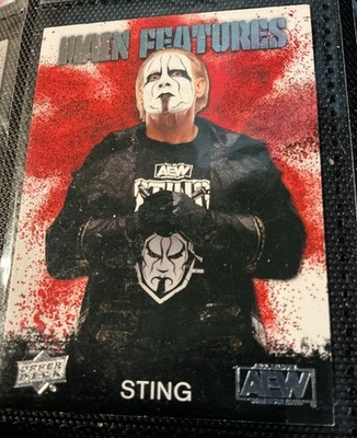 2021 AEW Upper Deck - Main Features  STING #MF23 Trading Card