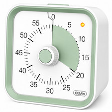 Silent Visual Countdown Timer 60 Minute Focus...