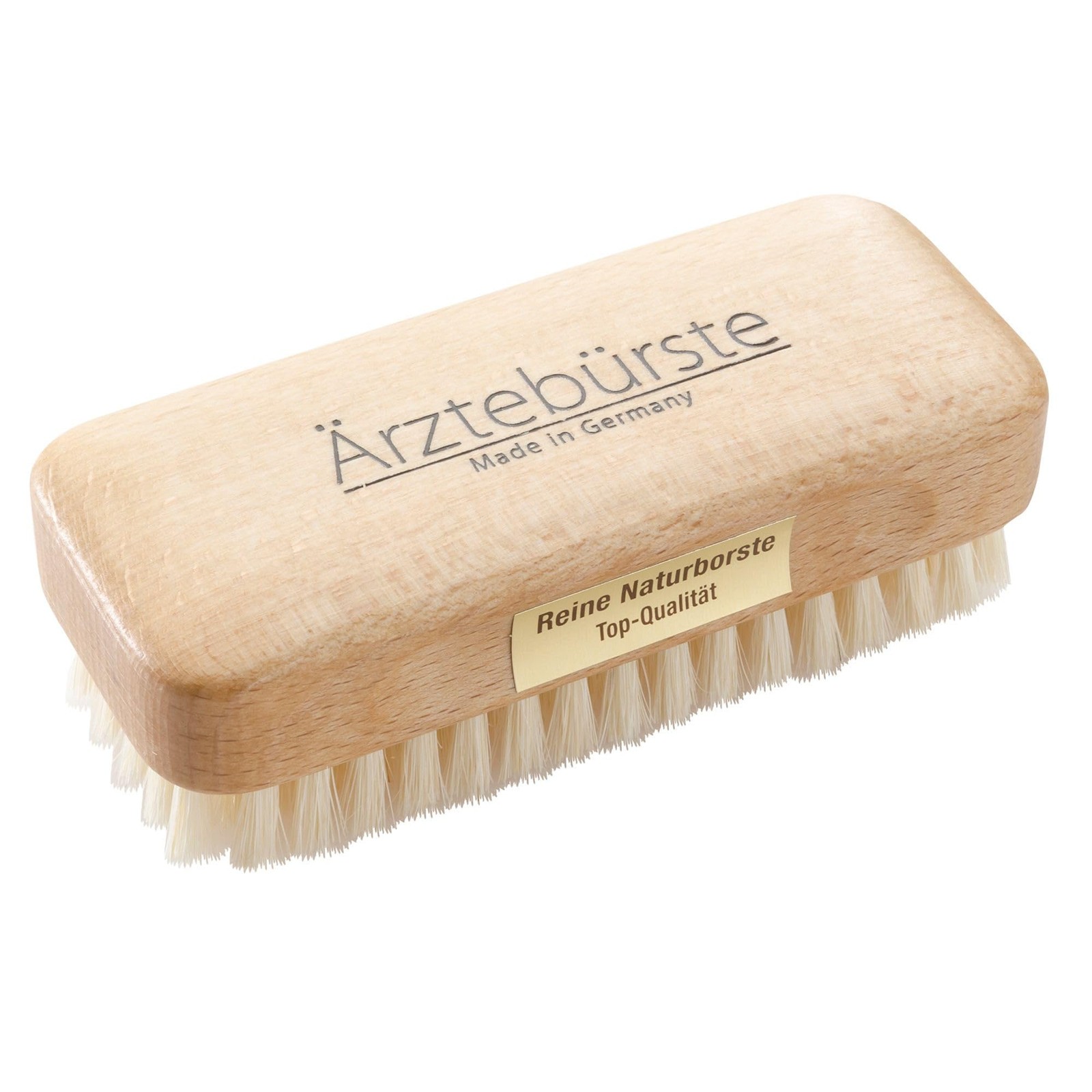 Brosse à main REMOS en bois de hêtre et poils naturels pour ongles