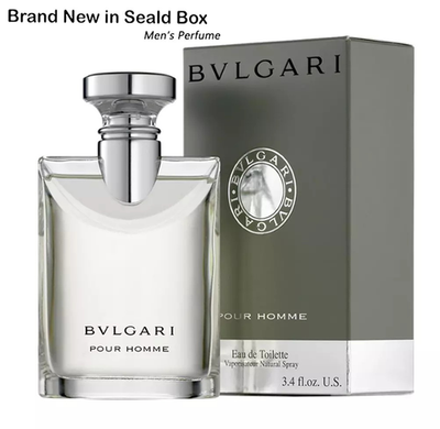 Bvlgari Pour Homme 3.4oz Men's Eau de Toilette for sale online | eBay