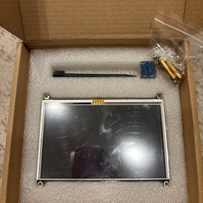 New 5-inch HDMI touch display USB capacitive touch 800x480 resolution HD display