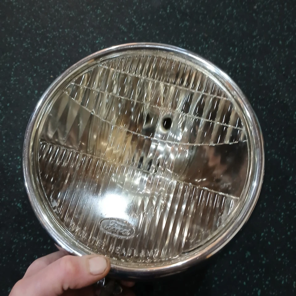 Faros comerciales Ford Modelo A 1930-1931 camioneta pickup lámpara de cabeza de acero camioneta AA  Foto 2 de 4