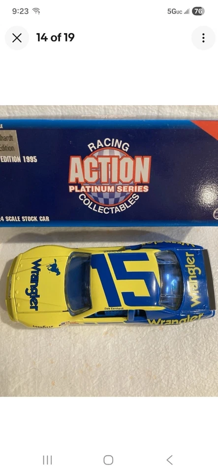 Ford T-Bird Dale Earnhardt 1983 original lanzado #15 1/24 CWC Foto 4 de 4