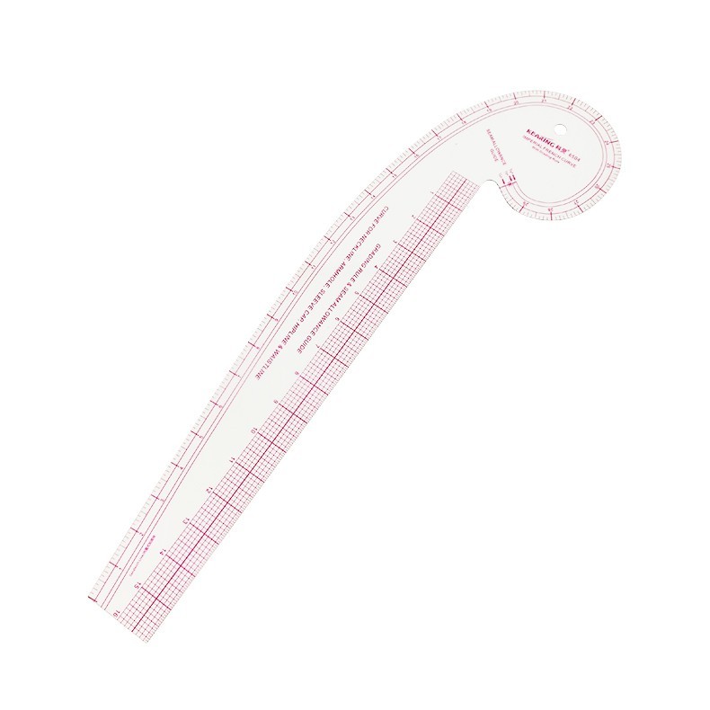 3-in-1 French Curve, Hip curve and Straight Ruler, Vary Form Curve Ruler - 16"