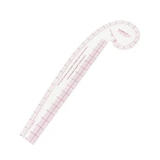 3-in-1 French Curve, Hip curve and Straight Ruler, Vary Form Curve Ruler - 16"