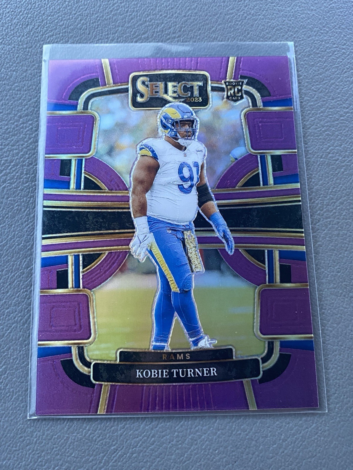 Kobie Turner Panini Select #54 Purple