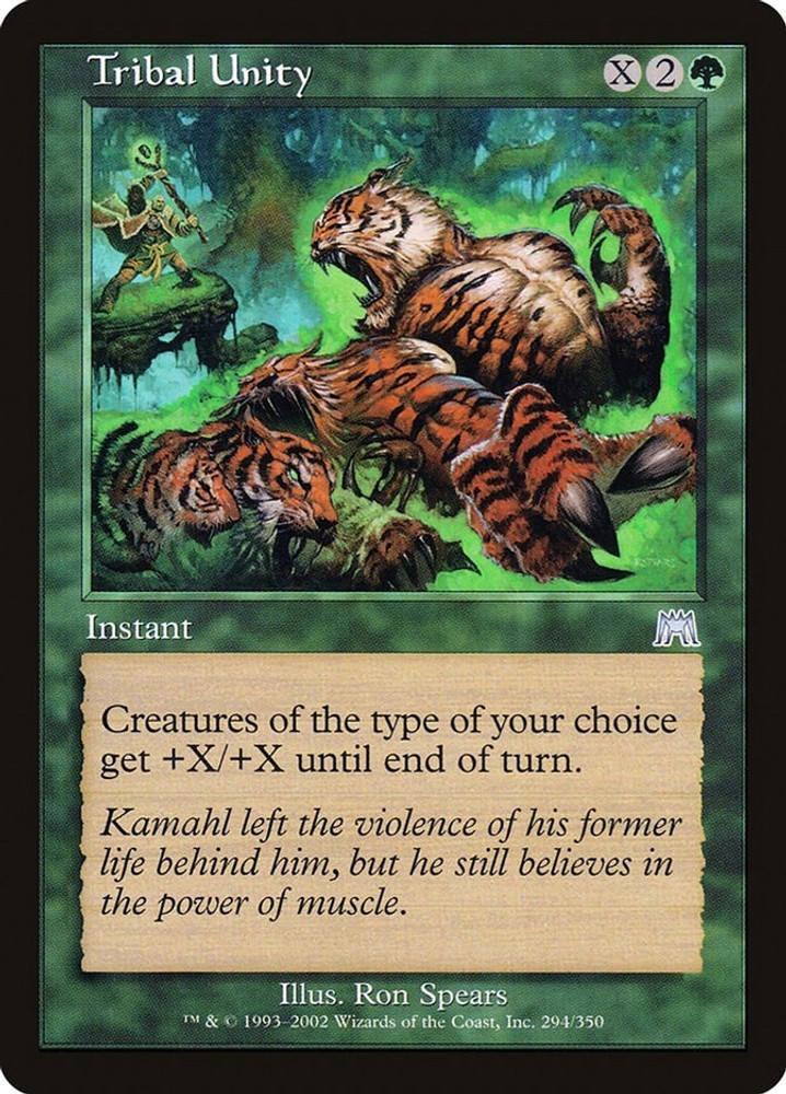 Tribal Unity - 294 - NM - Onslaught