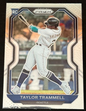 Taylor Trammell 2021 Panini Prizm Rookie Card #29 Seattle Mariners. rookie card picture