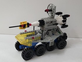 VINTAGE LEGO SPACE 6950 MOBILE ROCKET TRANSPORT 100% COMPLETE w MANUAL & EUC!