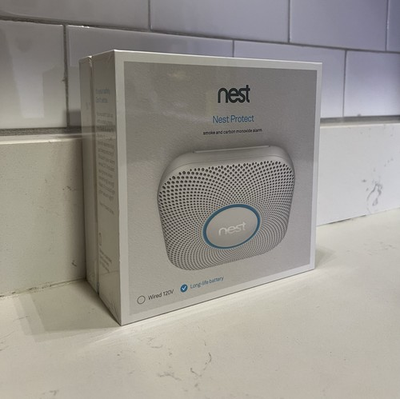 #ad Google Nest Protect Smoke and Carbon Monoxide Alarm 2nd Gen S3000BWES 2018 NEW $139.99