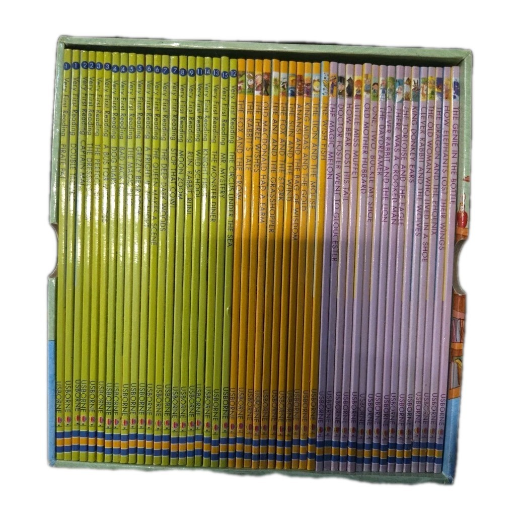 My First Reading Library Usborne Full Set 50 Early learning skills