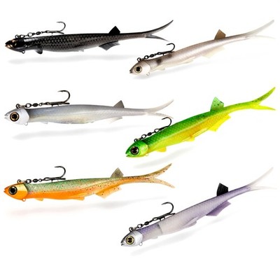 Quantum Pelagic Shad Set Freiwasserköder Hecht Gummifisch 21 - 25 cm Hechtköder