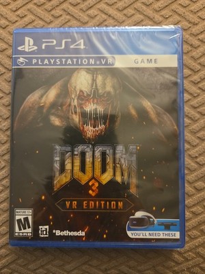 Brand New Doom 3: VR Edition Ps4 Psvr PlayStation 4 Sealed