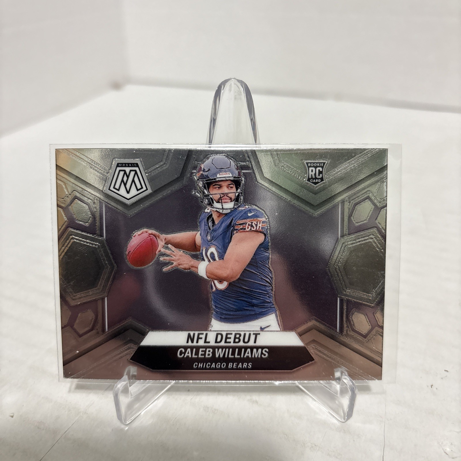 2024 Panini Mosaic NFL Debut Caleb Williams #289 Mosaic Prizm (RC)