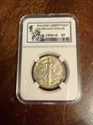 1934-D / WALKING LIBERTY HALF DOLLAR [DVC-6593-005] (VINTAGE) KEEPSAKE SLAB / EF