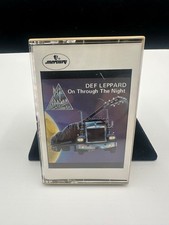 Def Leppard On Through The Night Cassette Tape Mercury 1980 Original Hard Rock