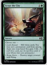 Scout the City Foil 817 Commander Marvel Super Heroes Magic the Gathering