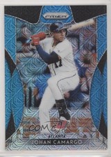 2019 Panini Prizm Tier III Blue Mojo Prizm 340/399 Johan Camargo #273 1u6