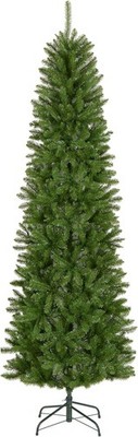 National Tree Company 7.5 ft Unlit Kingswood Fir Slim 7ft 6in, Green 