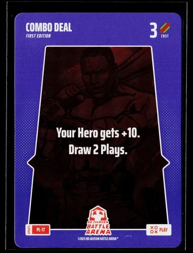 2025 Bo Jackson Battle Arena Alpha Update Play Card PL-17 ~ Combo Deal ~ SSP