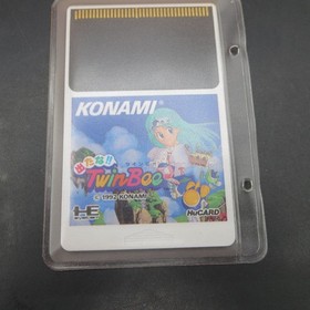 Detana TwinBee PC Engine HuCard with Stickers and Manual Japanese Version