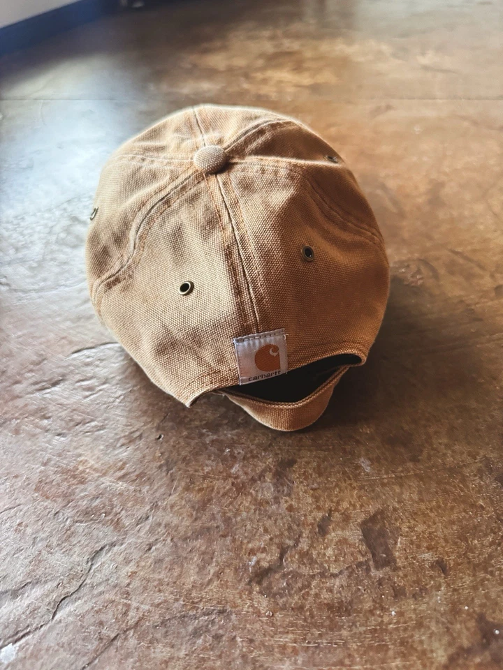 Cleveland Browns Carhartt x '47 Limpieza Ajustable Sombrero Gorra Papá Sombrero Correa Marrón Foto 4 de 4