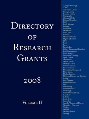 Schoolhouse Partners LLC | Directory of Research Grants 2008 | Taschenbuch