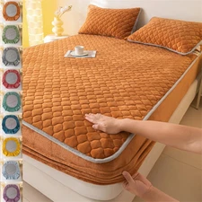 Super Thick Warm Mattress Cover All-inclusive Bed Sheet Mattress Protector New