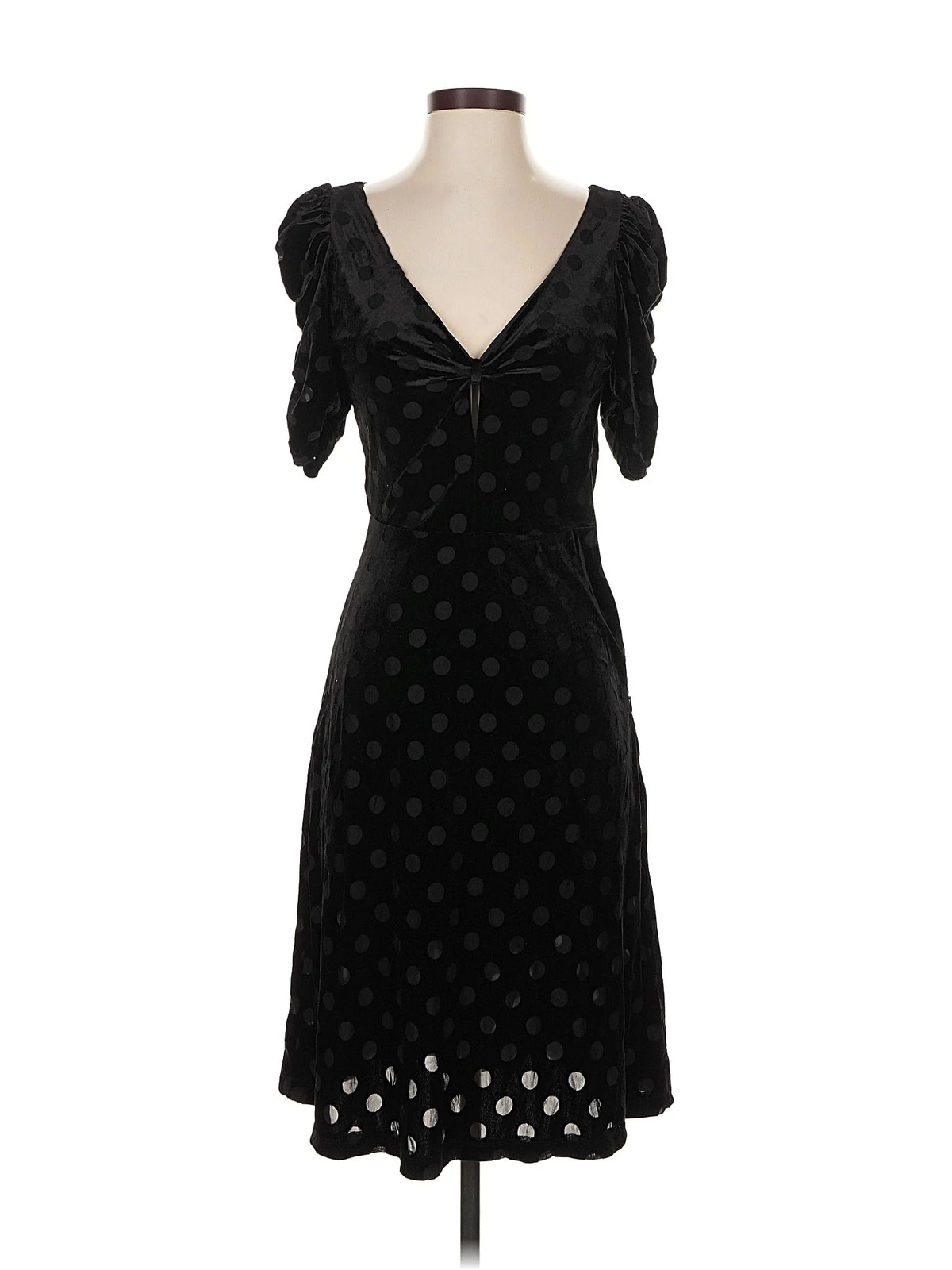 Mango Women Black Cocktail Dress 4
