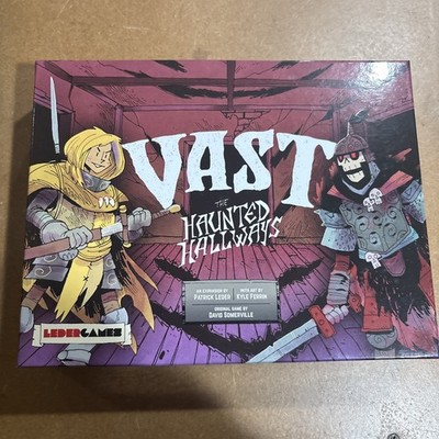 VAST THE HAUNTED HALLWAYS EXPANSION BOARD GAME NEW FREE SHIPPING