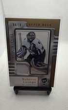 2006-07 Upper Deck The Cup - Roberto Luongo #87 Gold Patches /10 CORNER DMG